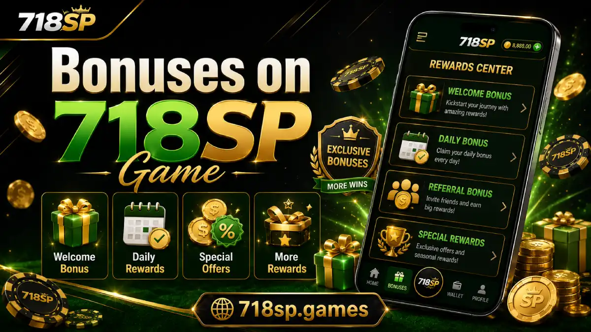 Bonuses on 718SP Game